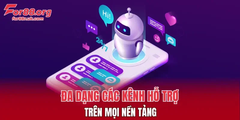 Đa dạng các kênh hỗ trợ thành viên trên mọi nền tảng